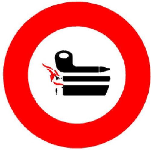 Schild Rauchverbot 20