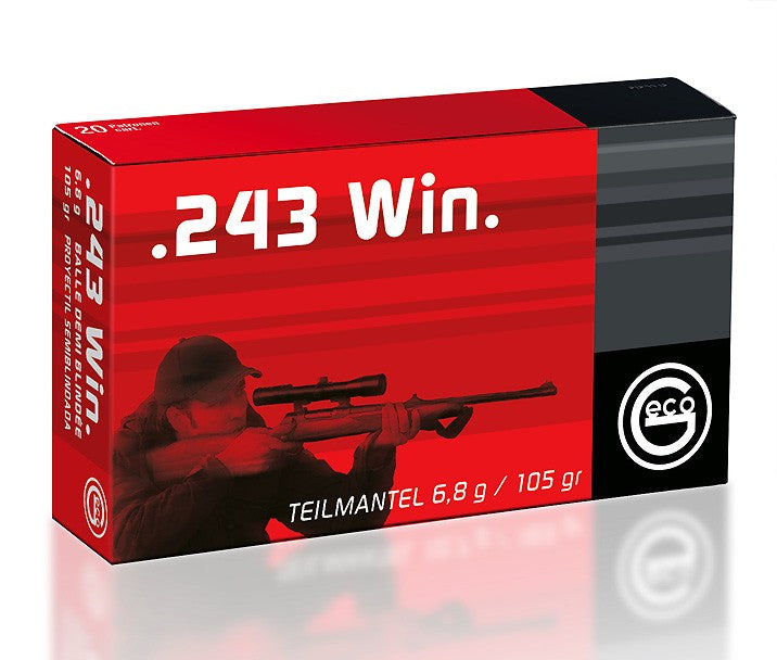 Übungspatrone .243 Win Target Geco