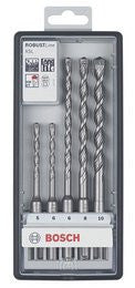 Hammerbohrer-Set X5L 5 /  6 / 8 / 10mm