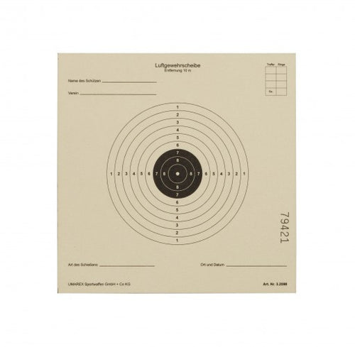 Zielscheiben 14 x 14 10er