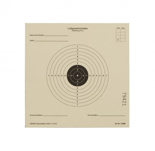 Zielscheiben 14 x 14 10er