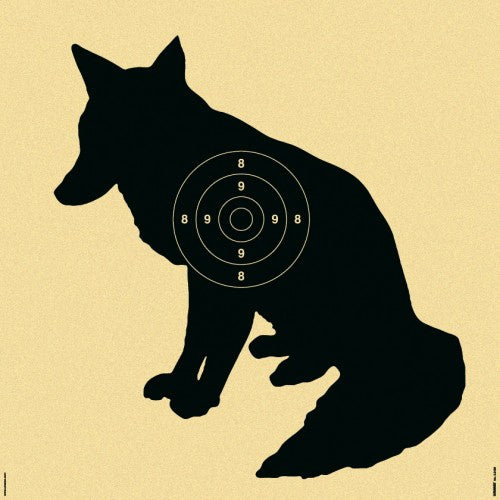 Zielscheiben 55 x 55 Fuchs