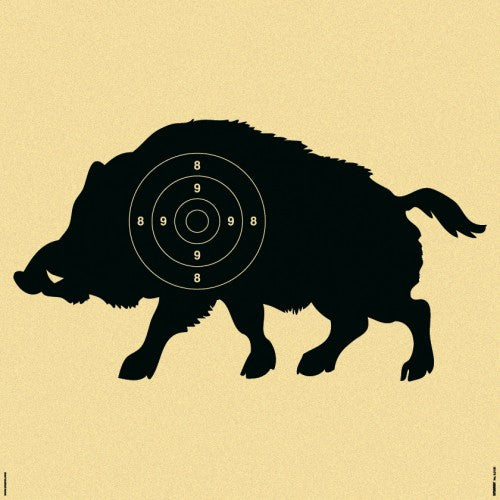 Zielscheiben 55 x 55 Wildschwein
