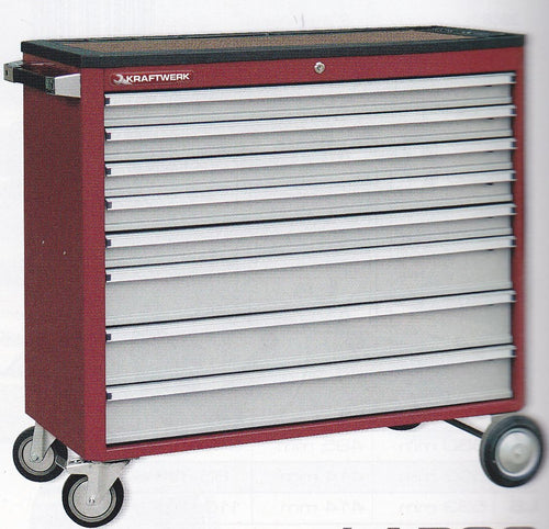 Werkzeugwagen  8 Schubladen, leer, Serie HIGHTECH LARGO