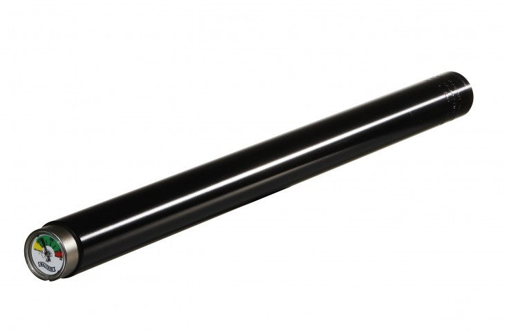 Pressluftkartusche 300 bar mit Manometer Stahl schwarz