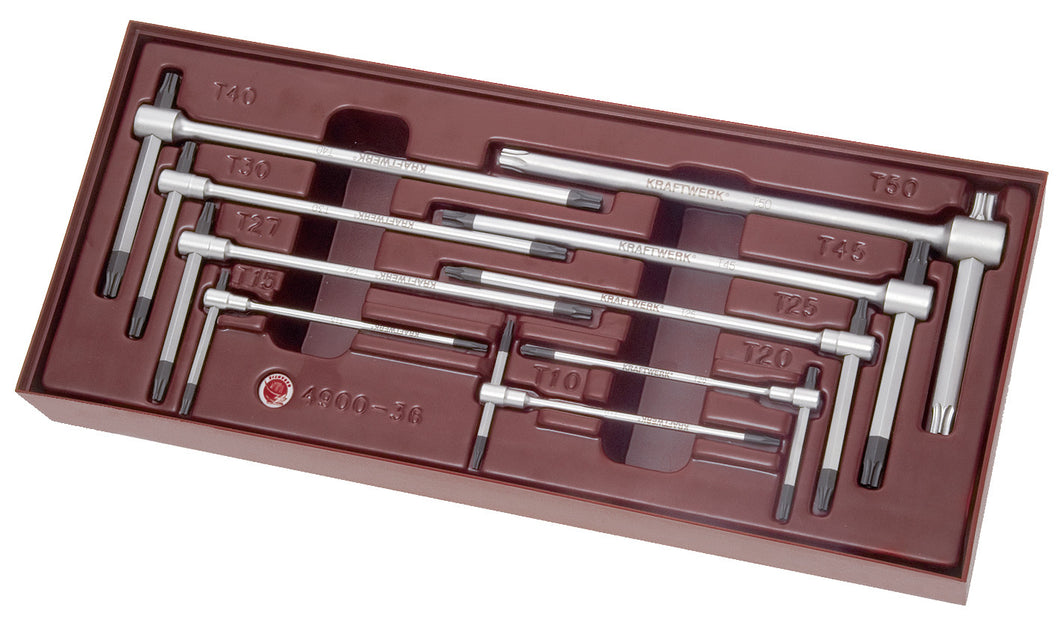 TORX Stiftschlüsselsatz,  9-teilig