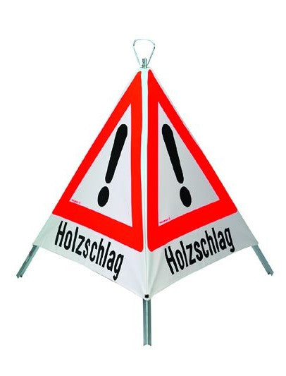 Faltsignal Holzschlag 90 Trioplan