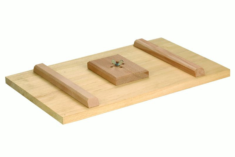 Bodentalosche Holz 50x32 o.S. extra stark