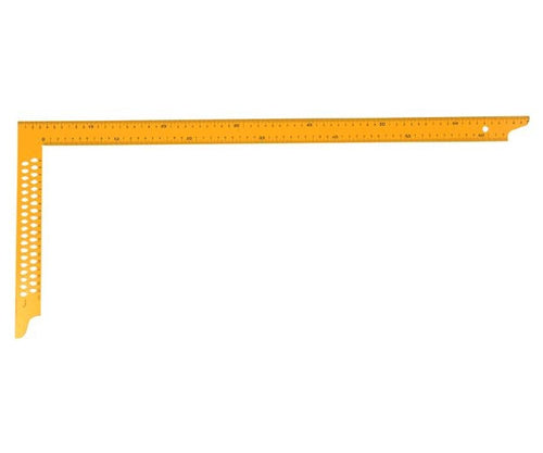 Zimmermannswinkel 700mm gelb