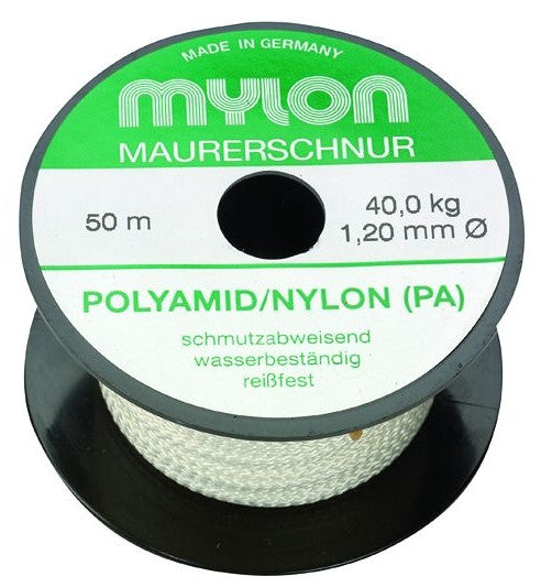 Senkelschnur Nylon 1,2  50m