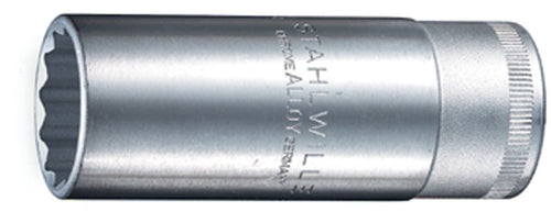 Steckschlüssel 24mm SW lang 12-kt