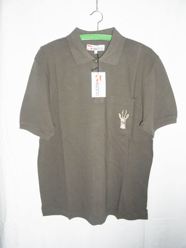 Jagd Poloshirt kurzarm grün