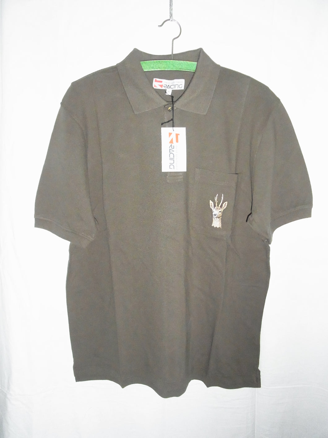 Jagd Poloshirt kurzarm grün