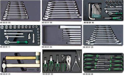 Basis Werkzeugsatz 102-teilig