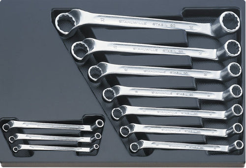 Ringschlüsselsatz, 10-teilig  6x7 - 30x32