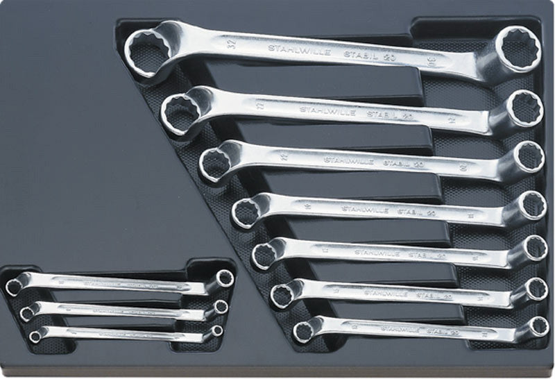 Ringschlüsselsatz, 10-teilig  6x7 - 30x32