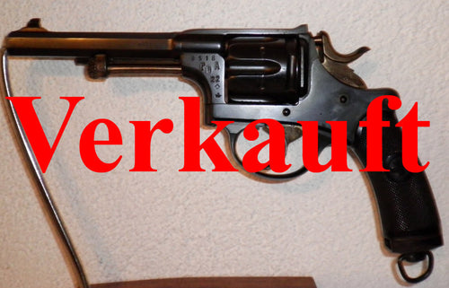 Verkauft Armeerevolver 1882/87