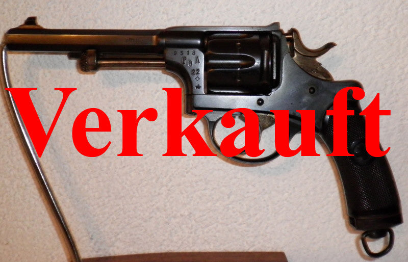 Verkauft Armeerevolver 1882/87