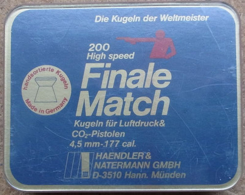 Luftgewehrkugel Finale Match