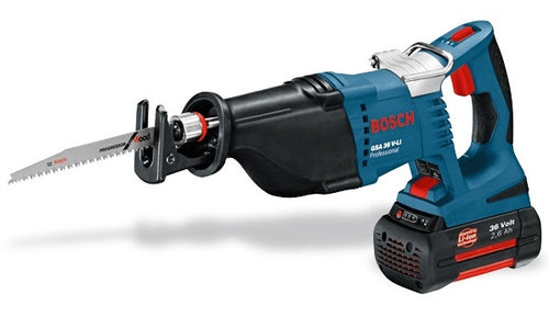 Akku-Säbelsäge GSA 36 V-LI Professional m. 2 Akku + LG, Koffer