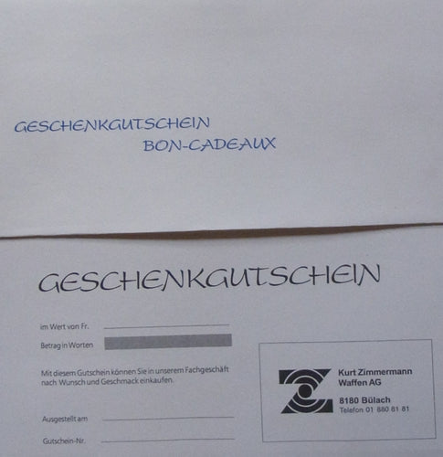 Geschenkgutschein