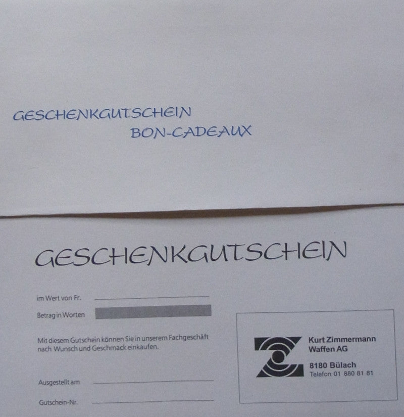 Geschenkgutschein