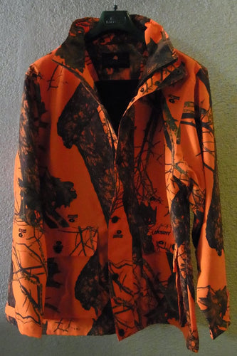Jacke Camo-Orange
