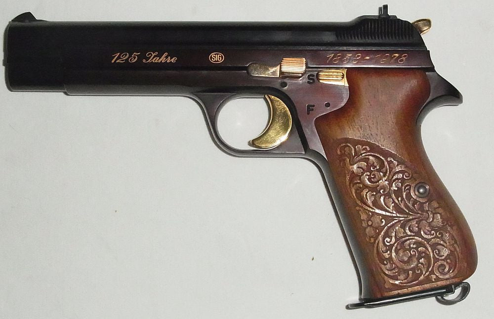 Jubiläumspistole SIG 210 125 Jahre
