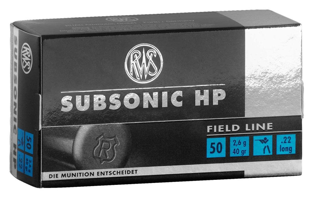 Kleinkaliberpatrone Subsonic