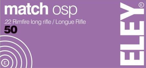 Kleinkaliberpatrone Eley Match OSP