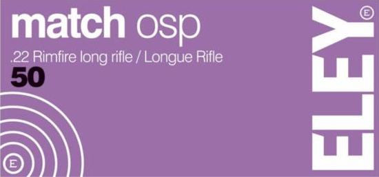 Kleinkaliberpatrone Eley Match OSP