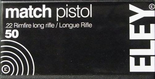 Kleinkaliberpatrone Eley Match Pistol