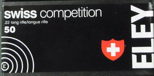 Kleinkaliberpatrone Eley Swiss Competition
