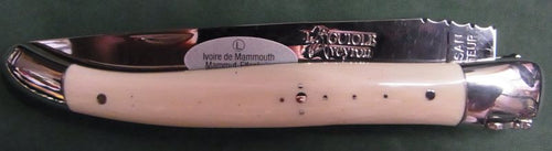 Laguiole Messer Elfenbein Mammut 12cm