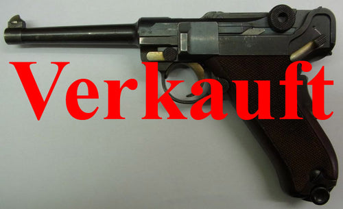 Verkauft Parabellum Pistole 06