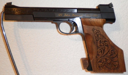 Pistole Hämmerli 208 / 125 Jahre