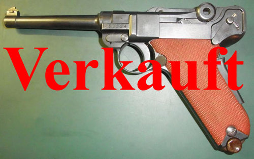 Verkauft Pistole Parabellum 1929 rG