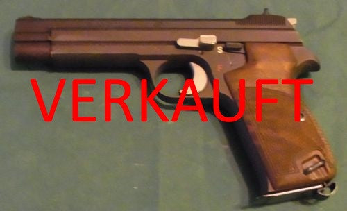 Pistole SIG 210-2 Privat Holzgriff