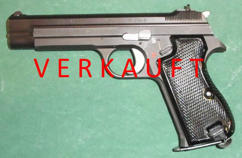Pistole SIG 210-6 P P