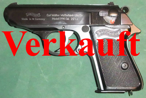 Verkauft Pistole Walher PPK