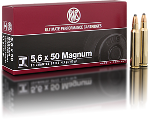 5,6 x 50 Magnum RWS TM 4,1G