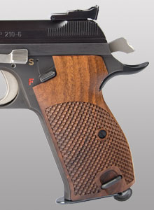 Holzgriff Nill SIG 210 Schuppenfischhaut