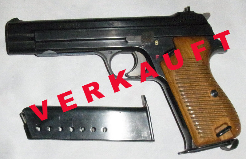 Armeepistole SIG 210-1 Holzgriff