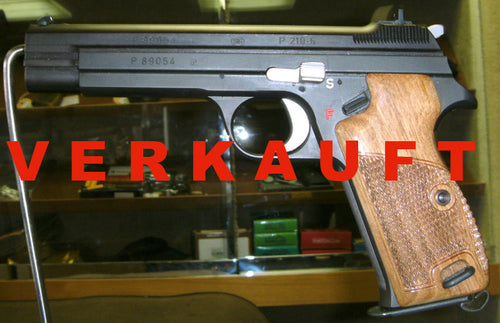 Pistole SIG 210-6 Holz