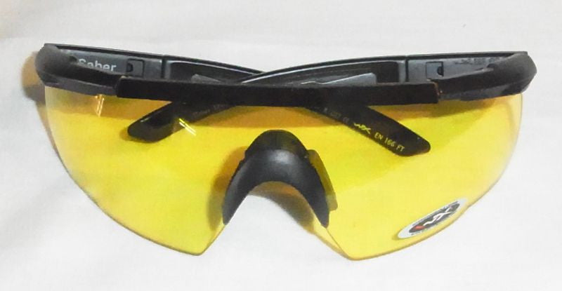 Schutzbrille Saber, gelb