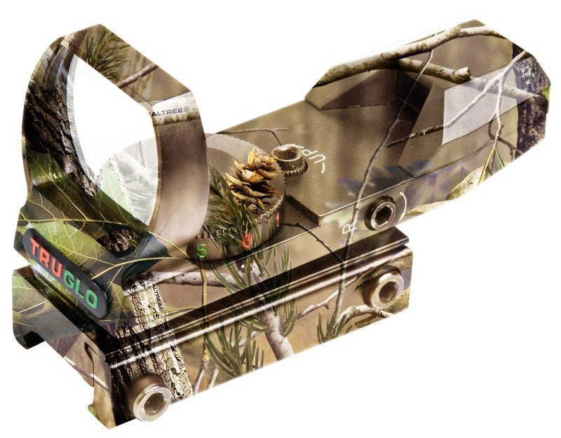 Leuchtpunktvisier 2 farbig offen Rotpunkt Camo