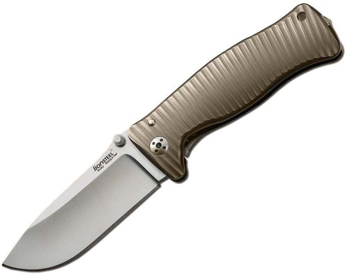 Taschenmesser LionSteel SR-2 Titanium bronze