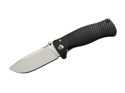 Taschenmesser LionSteel SR-1 Aluminium schwarz