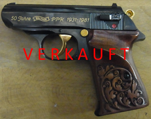 Jubiläumspistole Walther PPK