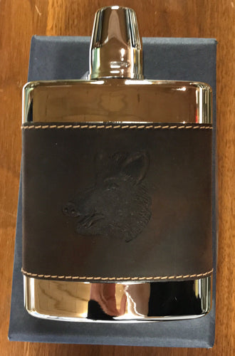 Flachmann Rindsleder